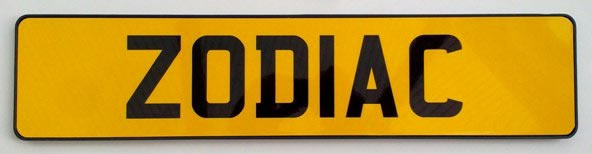 Non-Personalised Number Plate Frame